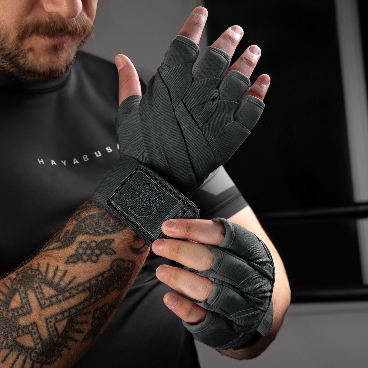 Hayabusa Handwraps Knuckle Guard - Grau