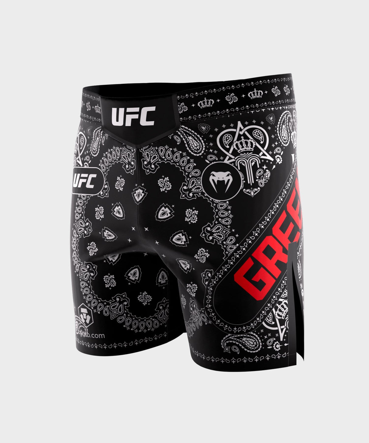 Venum UFC MMA-Shorts King Green – Schwarz