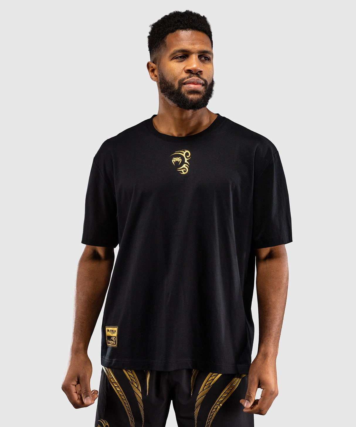 Venum x Mike Tyson T-Shirt Tiger - Schwarz/Gold