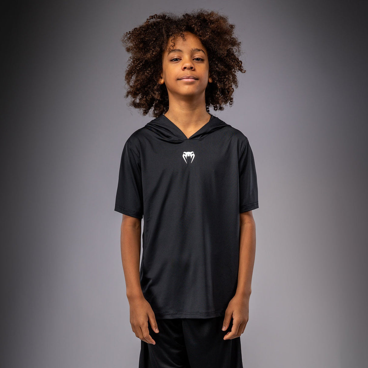 Venum Hoodie Elite Ärmellos Kinder - Schwarz