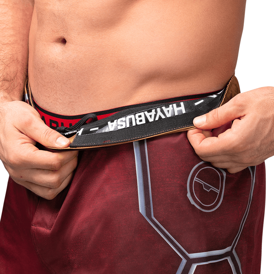 Marvel MMA Shorts Iron Man - Rot