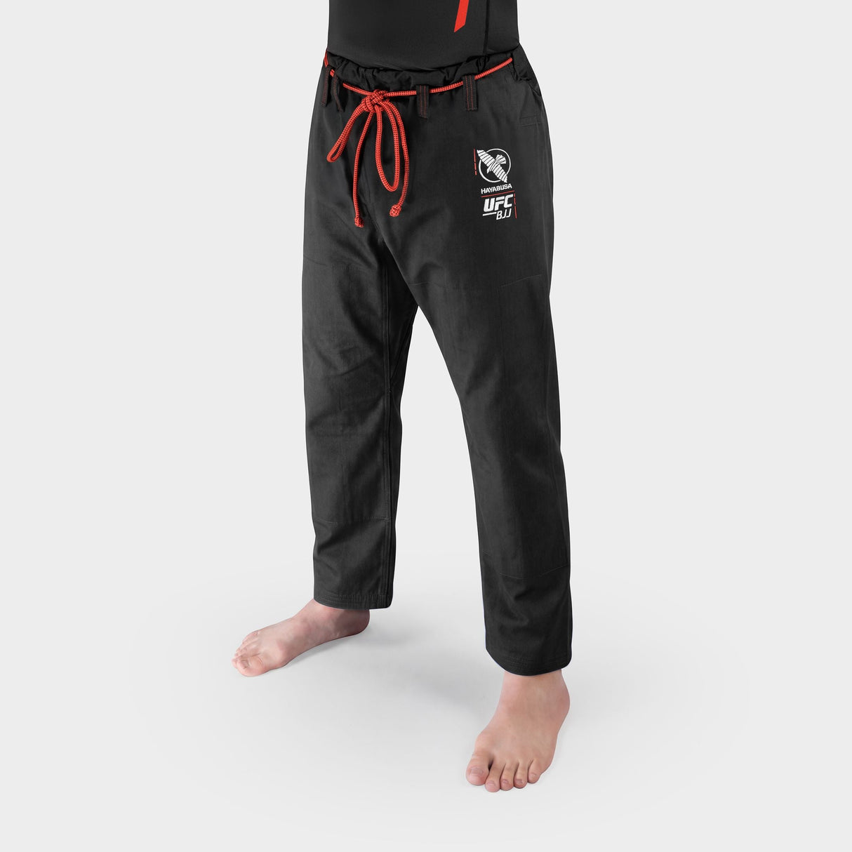 Hayabusa x UFC BJJ-Gi-Hose Twill - Schwarz