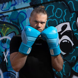 Hayabusa Boxhandschuhe T3 Neon – Blau