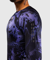 Venum Rashguard Gojo Jujutsu Kaisen Lange Ärmel - Lila
