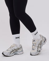 Caged Crew Socken - Weiss