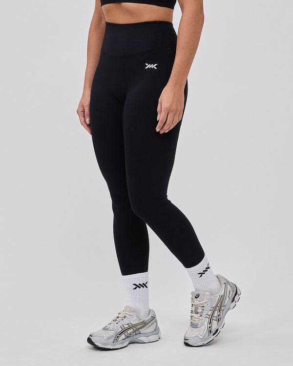 Caged Essential Leggings - Schwarz