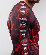 Venum Rashguard 20th Anniversary Lange Ärmel - Schwarz/Rot