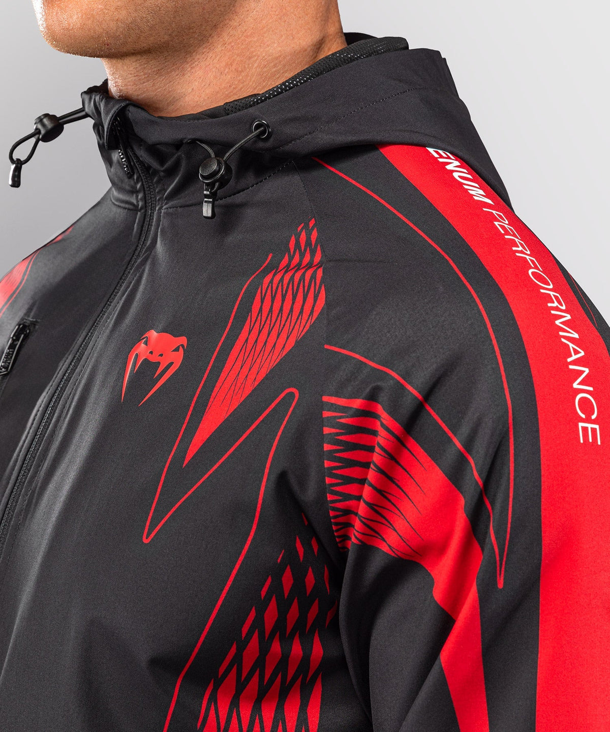 Venum Trainingsjacke Amazonia Reborn - Schwarz/Rot