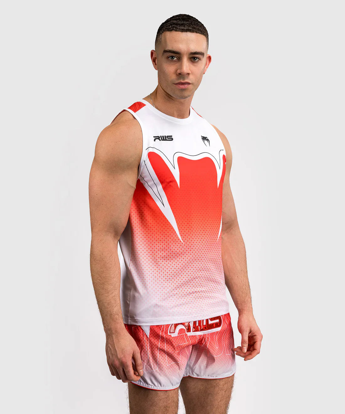 Venum x RWS 2.0 Dry-Tech Tank Top – Weiss/Rot