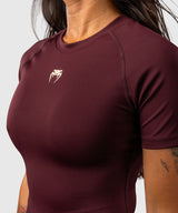 Venum Rashguard Talisman Kurzarm – Pflaume