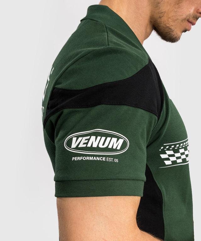 Venum Motorsport Polo - Tiefgrün