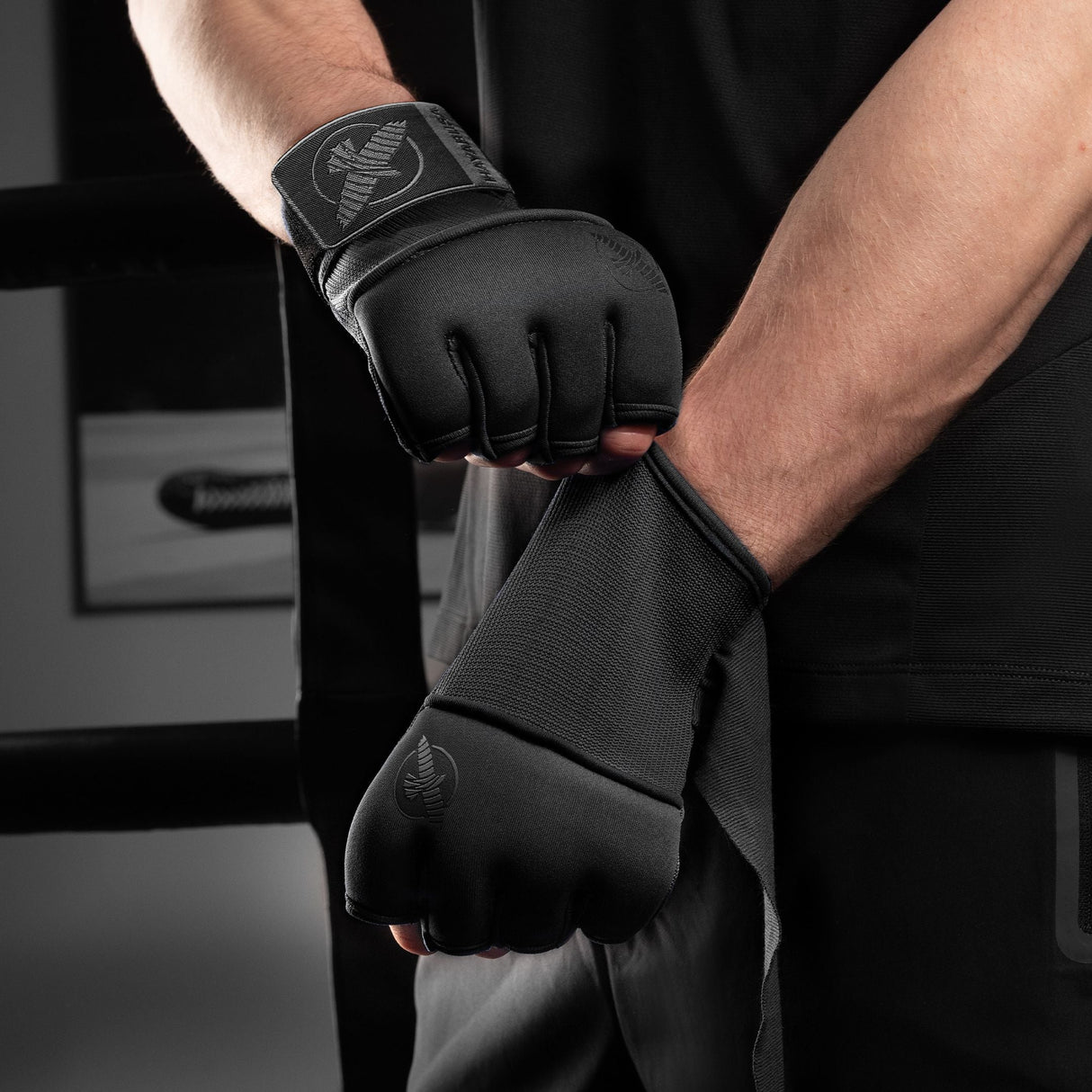 Hayabusa Handwraps Deluxe Quick - Schwarz