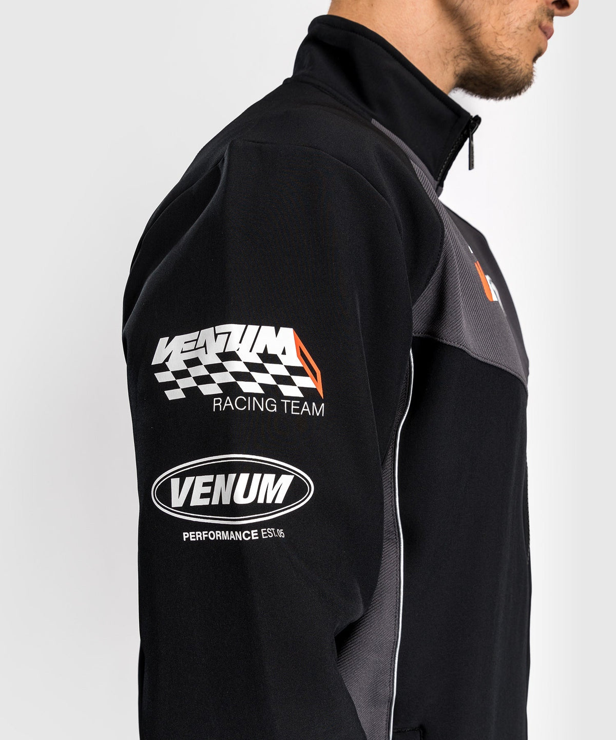 Venum Motorsport Softshell Jacke - Schwarz