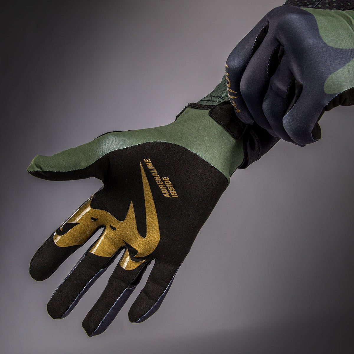 Venum MX Summer Motorhandschuhe - Schwarz/Grün/Gold