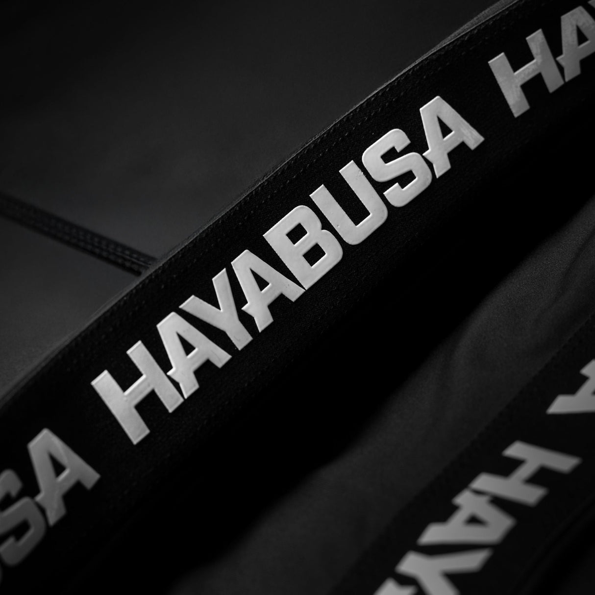 Hayabusa x UFC BJJ Kompressionsshorts - Schwarz/Blau