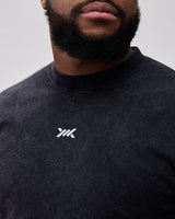 Caged Classic T-Shirt - Washed Schwarz