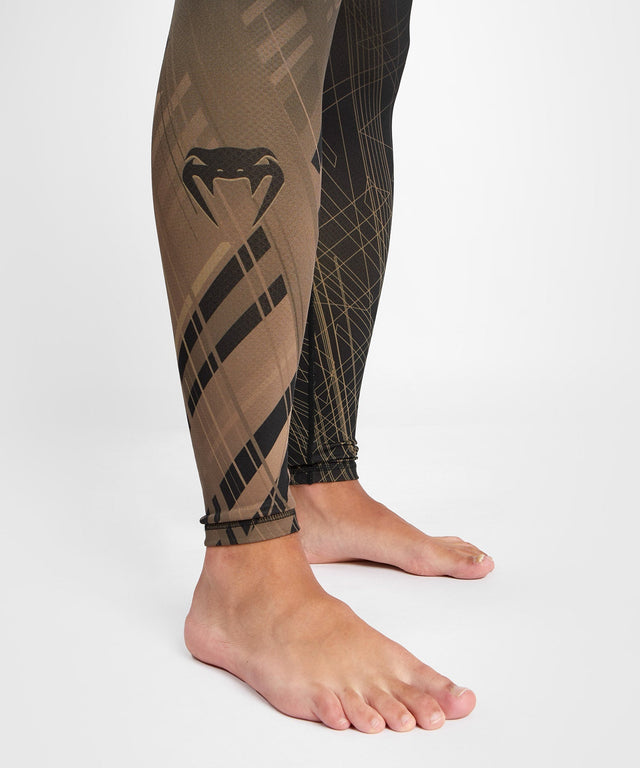 Venum Kompressionshose Gorilla Jungle - Schwarz/Sand