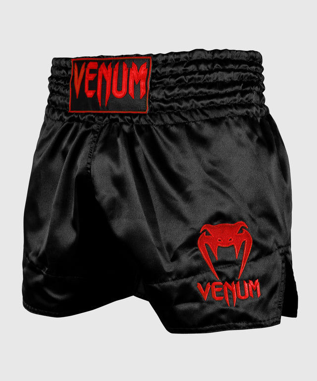 Venum Muay Thai Shorts Classic - Schwarz/Rot