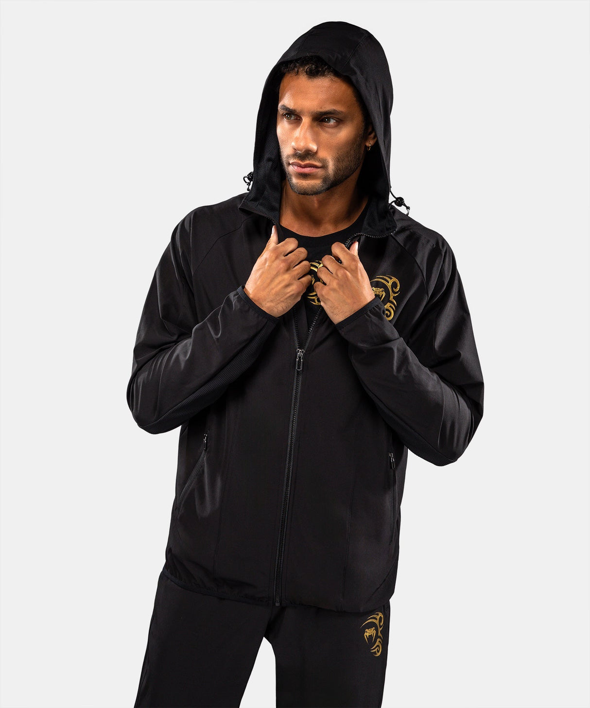 Venum x Mike Tyson Jacke Tiger – Schwarz/Gold