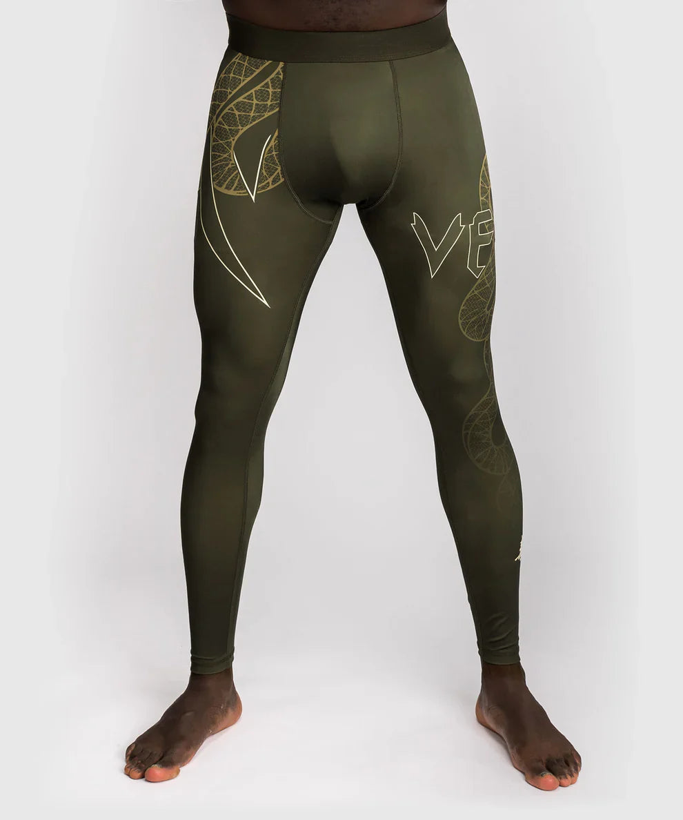 Venum Spats Serpenti – Khaki-Grün