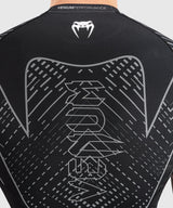 Venum Rashguard Midnight Fury Kurzarm – Schwarz/Grau/Silber