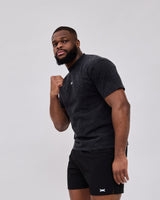 Caged Classic T-Shirt - Washed Schwarz