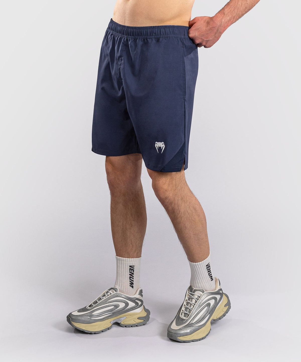Venum Trainingsshorts Contender - Marineblau/Weiß