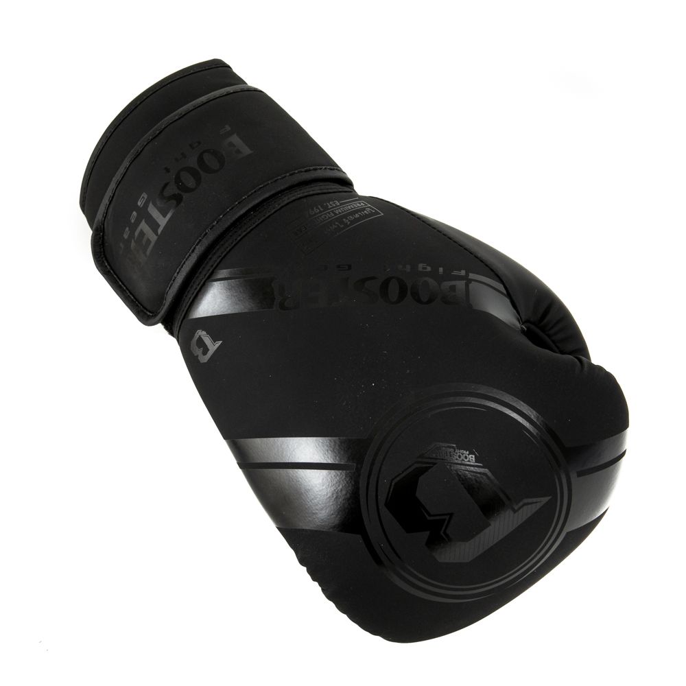 Booster Boxhandschuhe Premium Striker - Schwarz/Schwarz