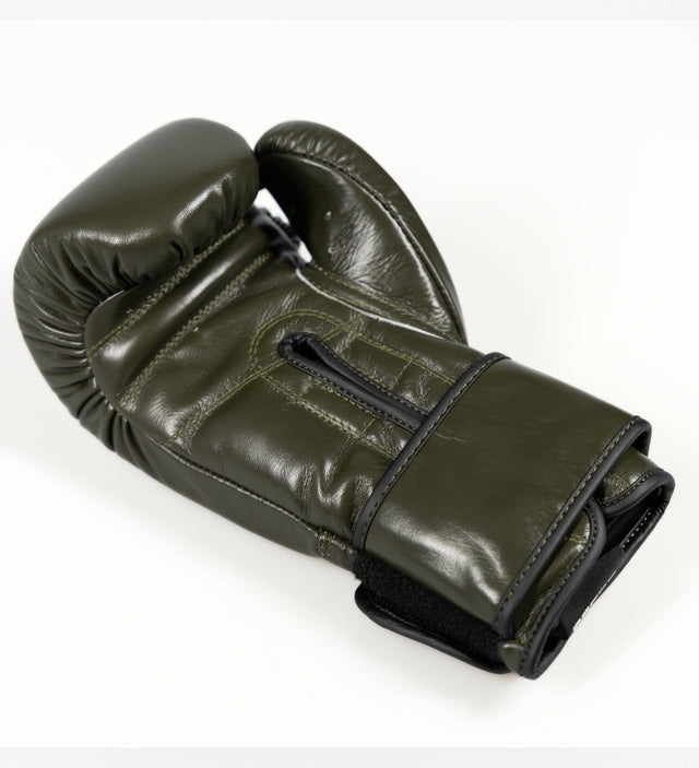 Caged Boxhandschuhe 'X' Series - Kaki Grün/Schwarz - The Fight Company Deutschland