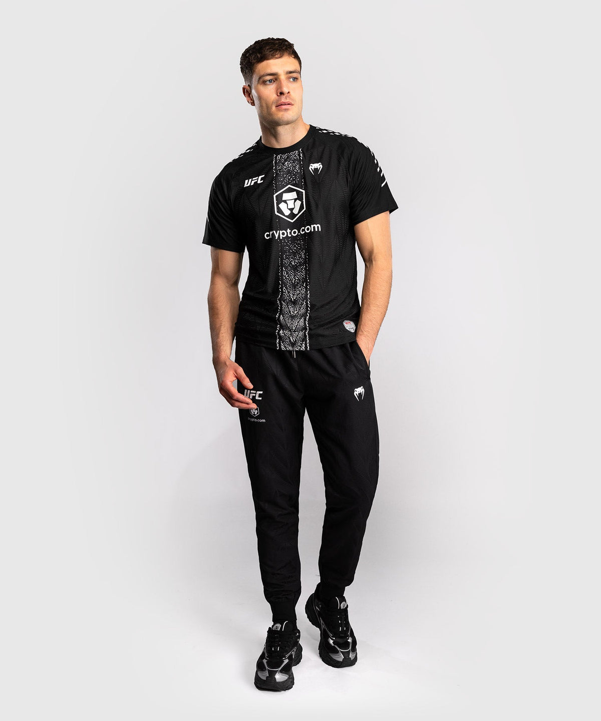 Venum UFC T-Shirt Zenith Herren - Schwarz