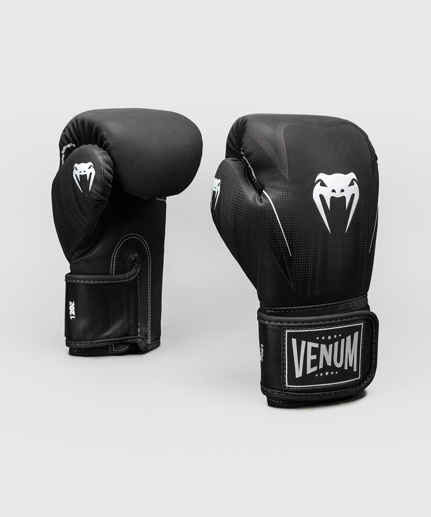 Venum Boxhandschuhe Stealth - Schwarz/Weiß