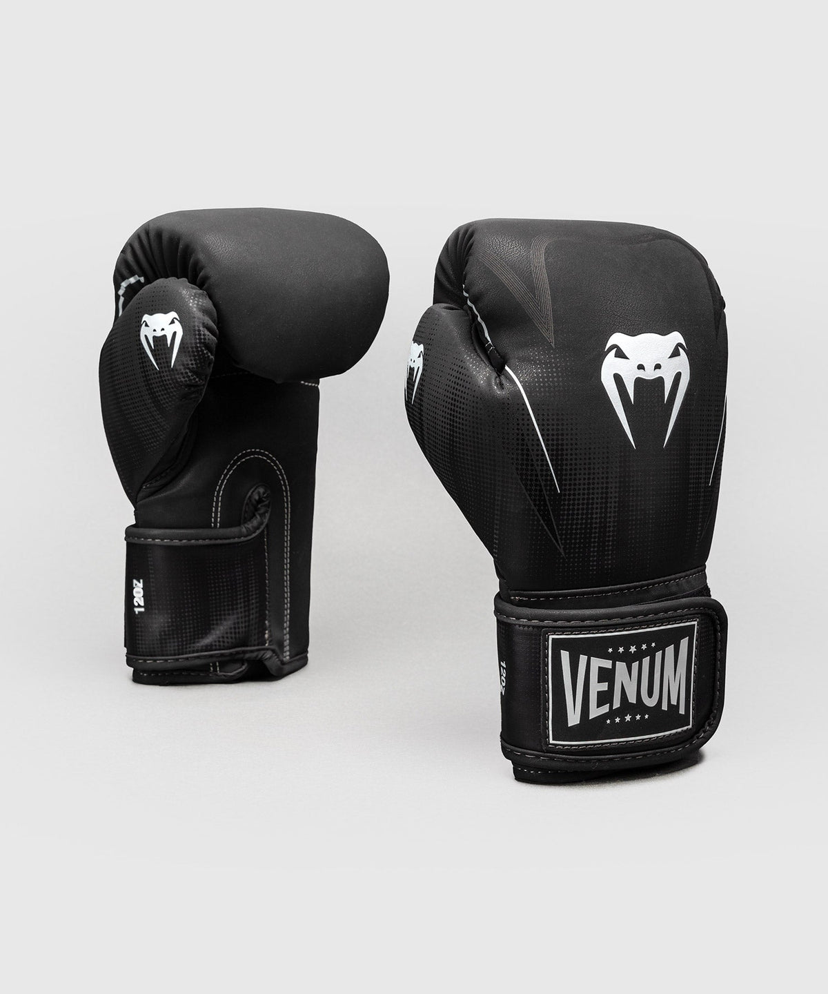 Venum Boxhandschuhe Stealth – Schwarz/Weiß
