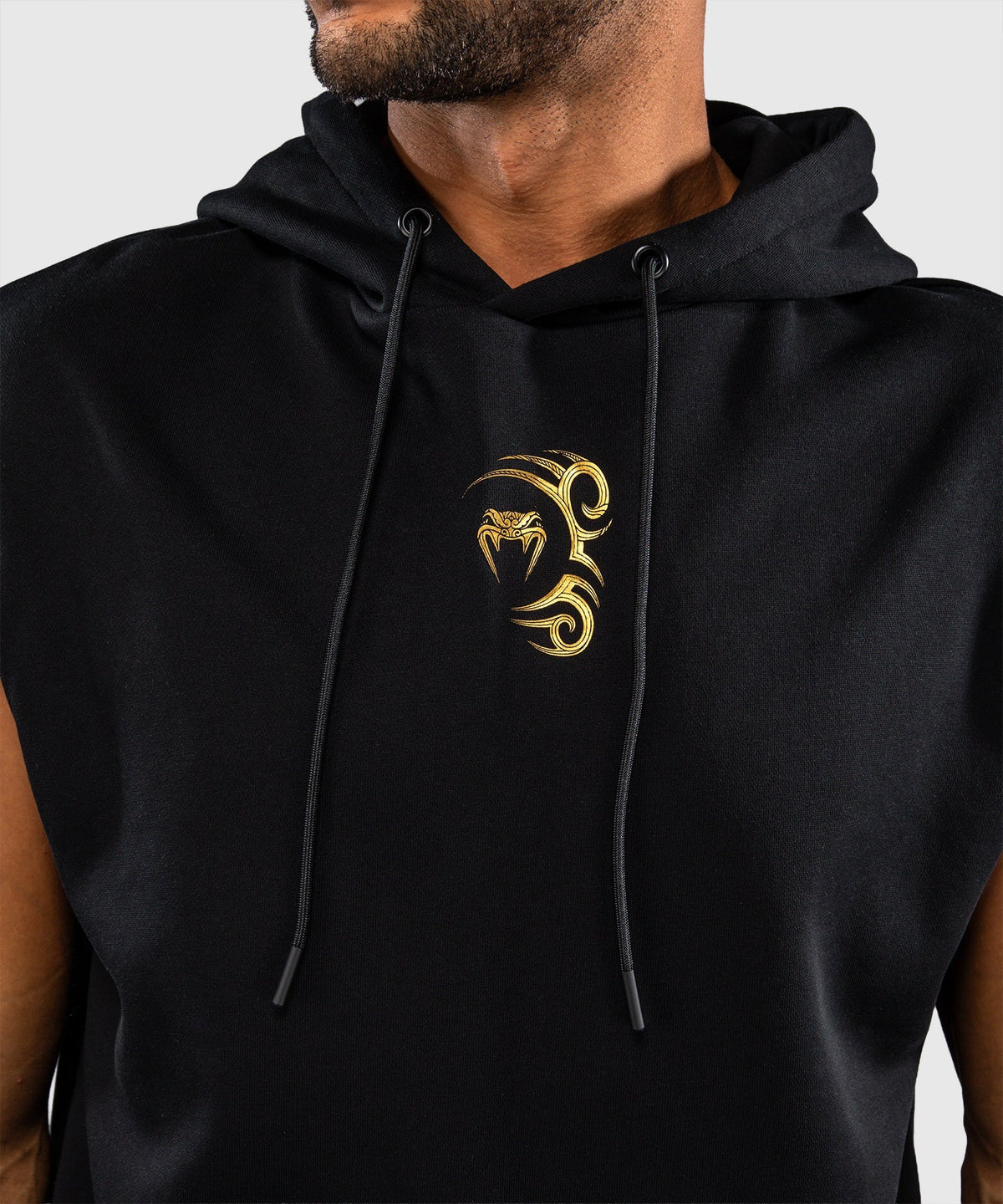 Venum x Mike Tyson Hoodie Ärmellos - Schwarz/Gold