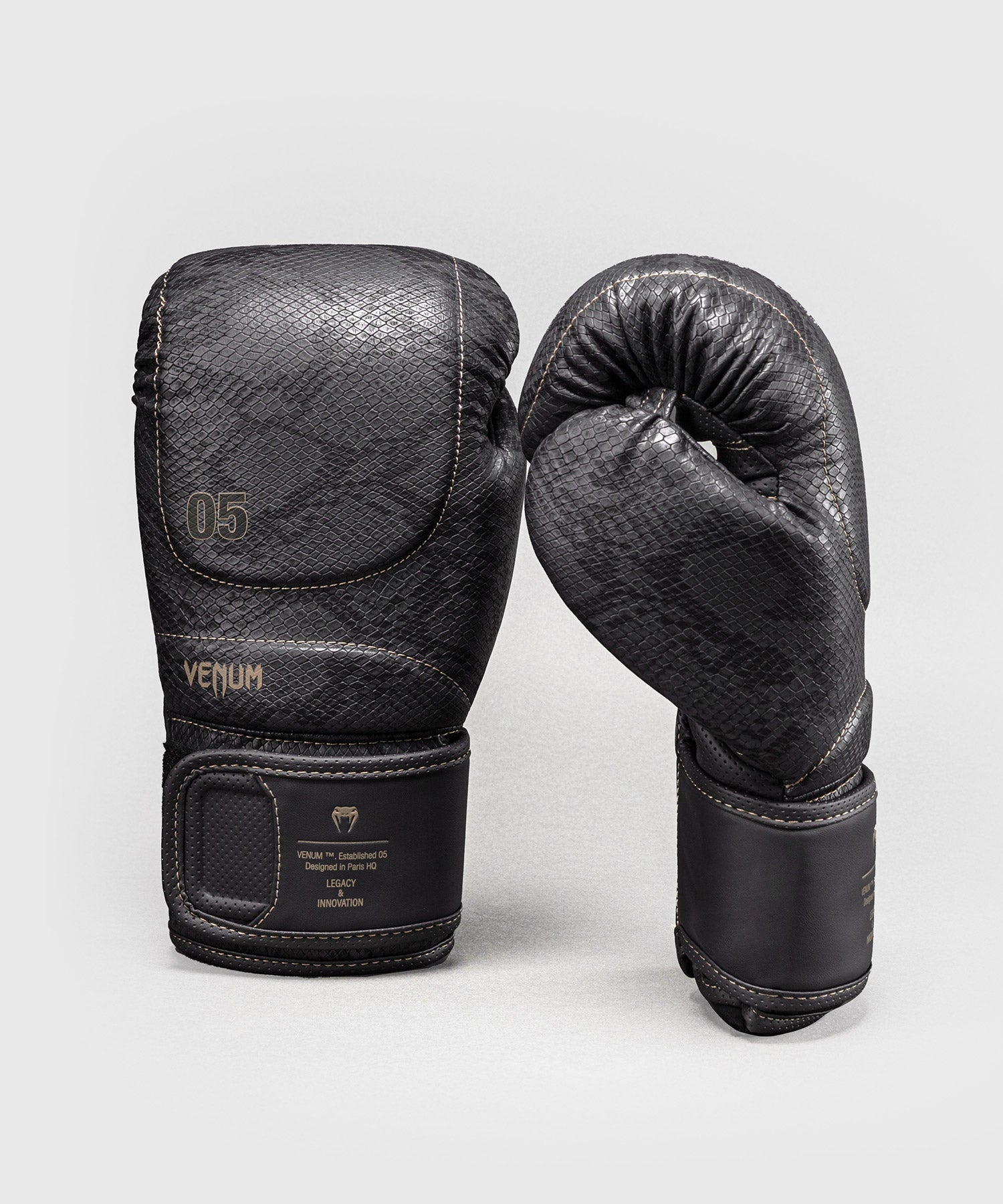 Venum Boxhandschuhe Impact Evo Scales - Dunkelgrau