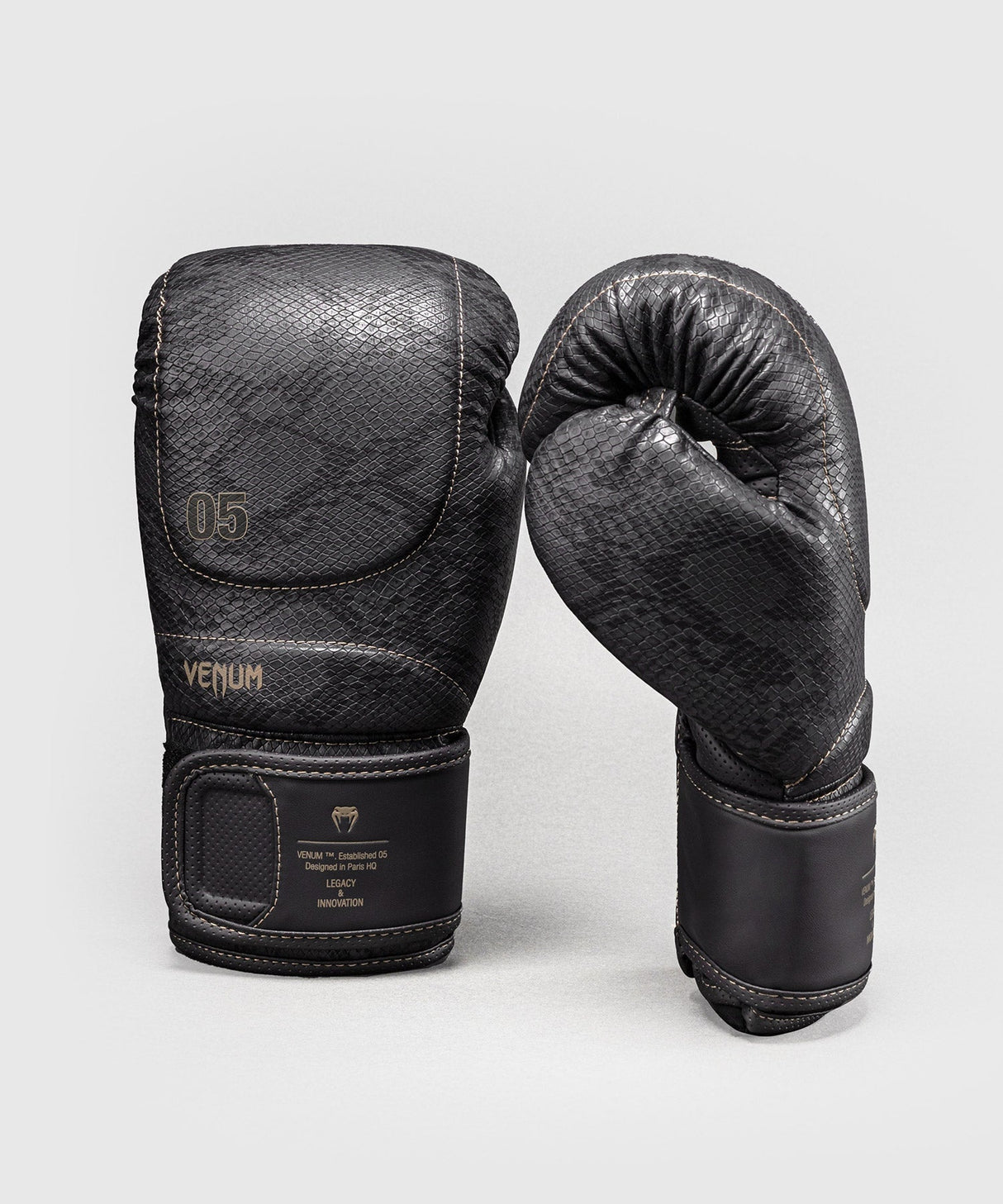 Venum Boxhandschuhe Impact Evo Scales - Dunkelgrau
