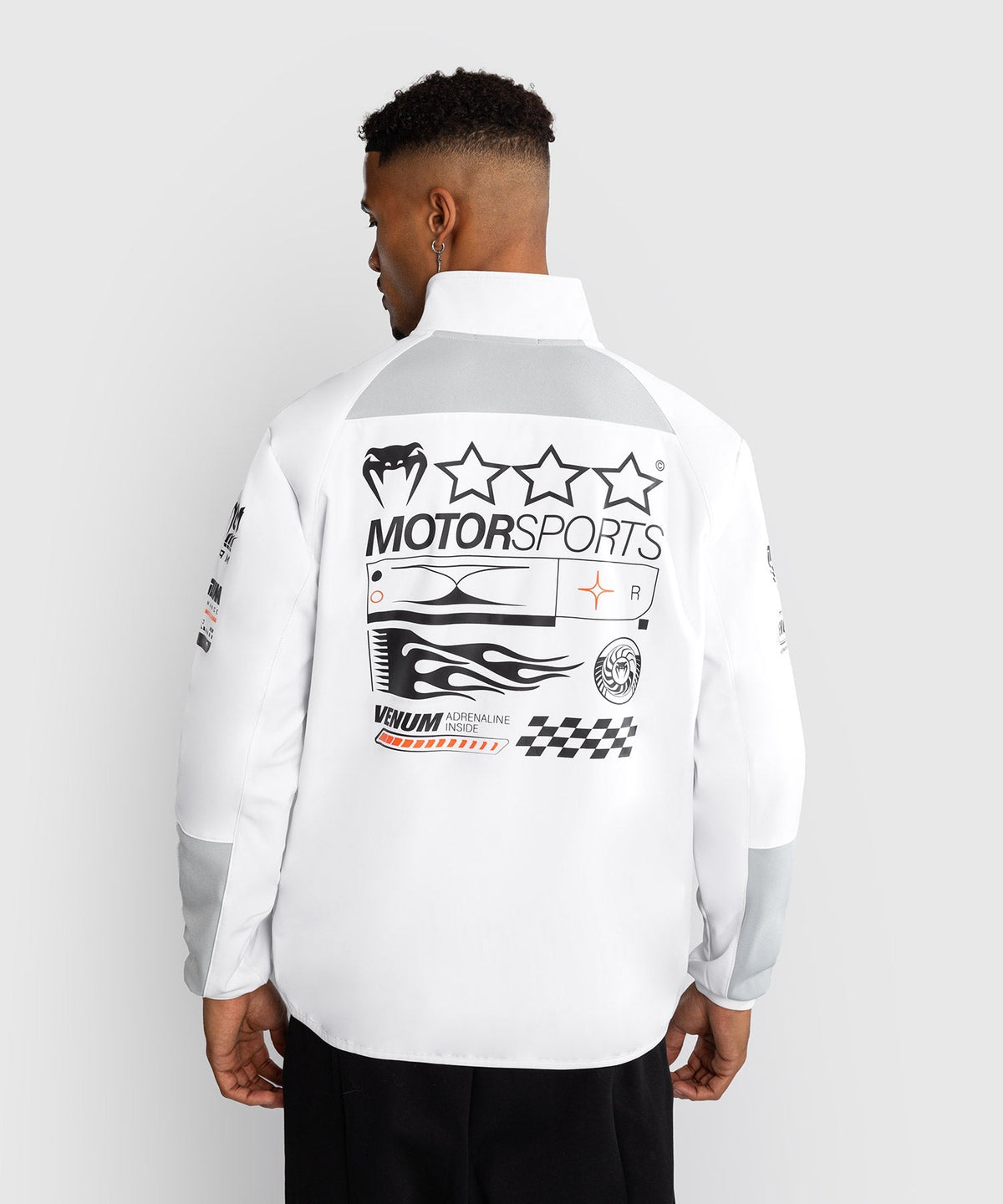 Venum Motorsport Softshell Jacke - Weiß