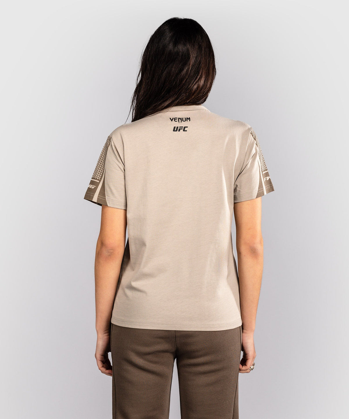 Venum UFC T-Shirt Unity Damen Kurzarm - Sand