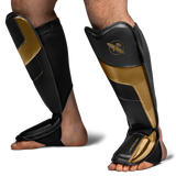 Hayabusa Scheenbeschermers T3 Full - Zwart/Goud
