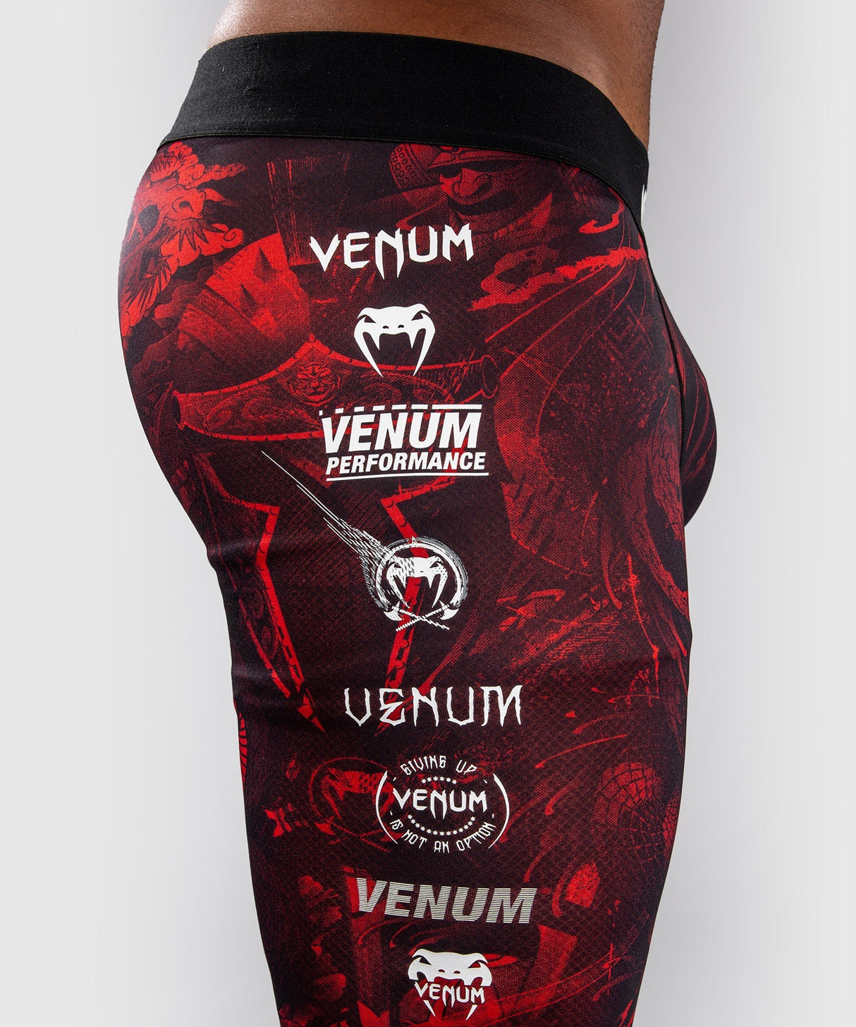 Venum Kompressionshose 20th Anniversary - Schwarz/Rot