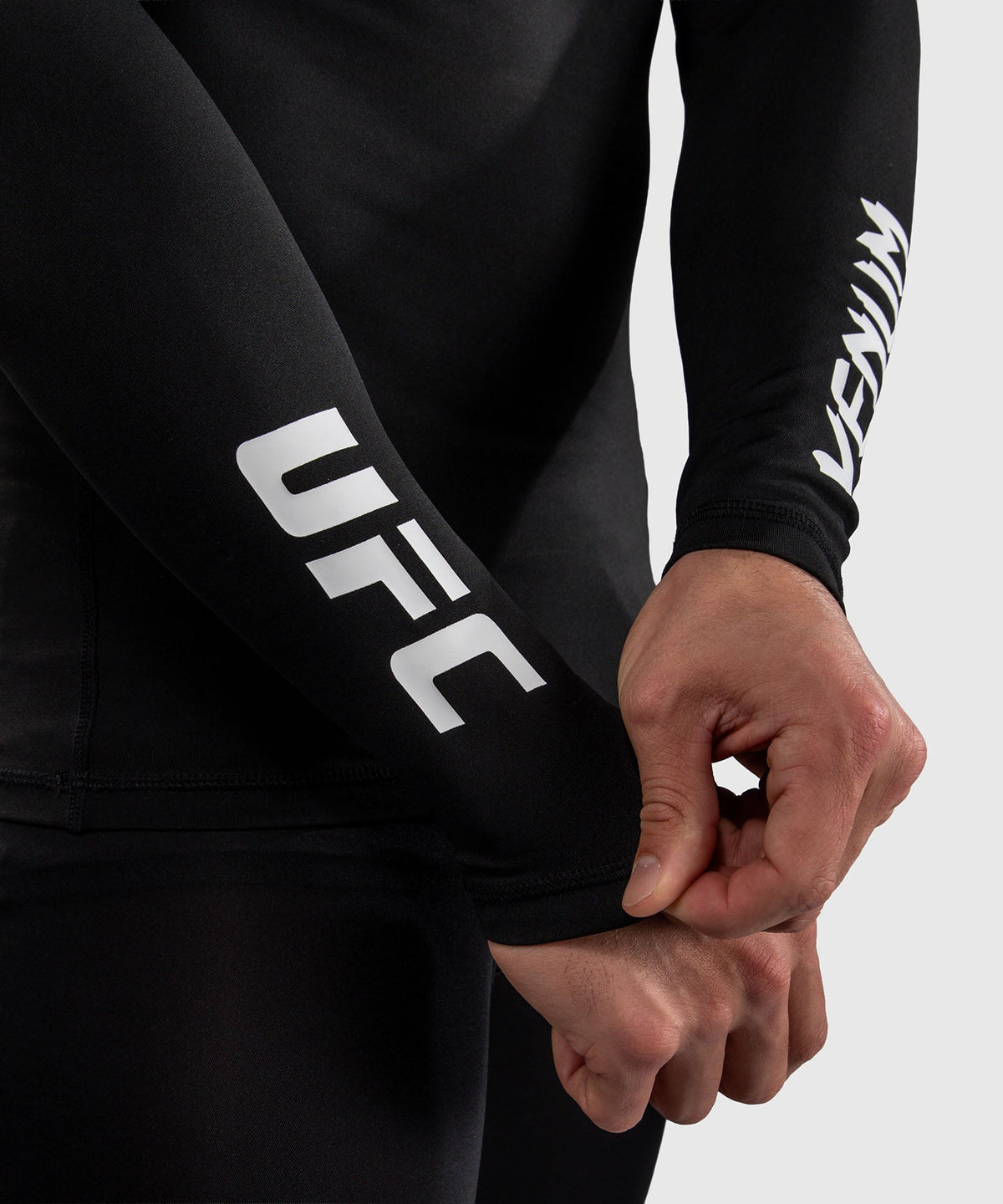 Venum UFC Rashguard Unity Lange Ärmel - Schwarz