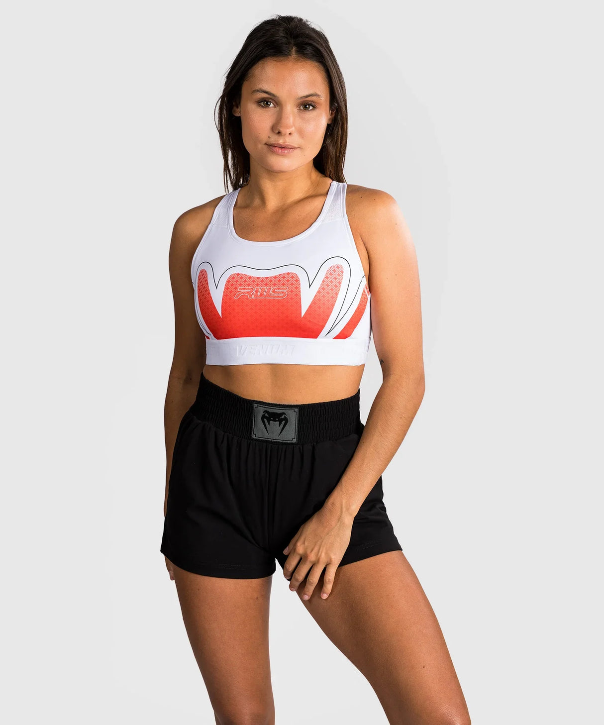 Venum x RWS 2.0 Sport-BH – Weiss/Rot