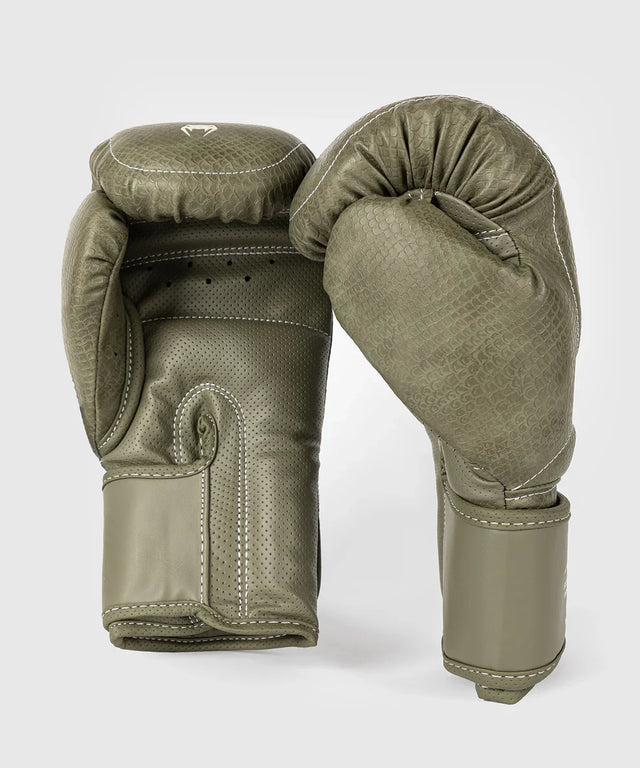 Venum Boxhandschuhe Impact Evo Scales – Armeegrün