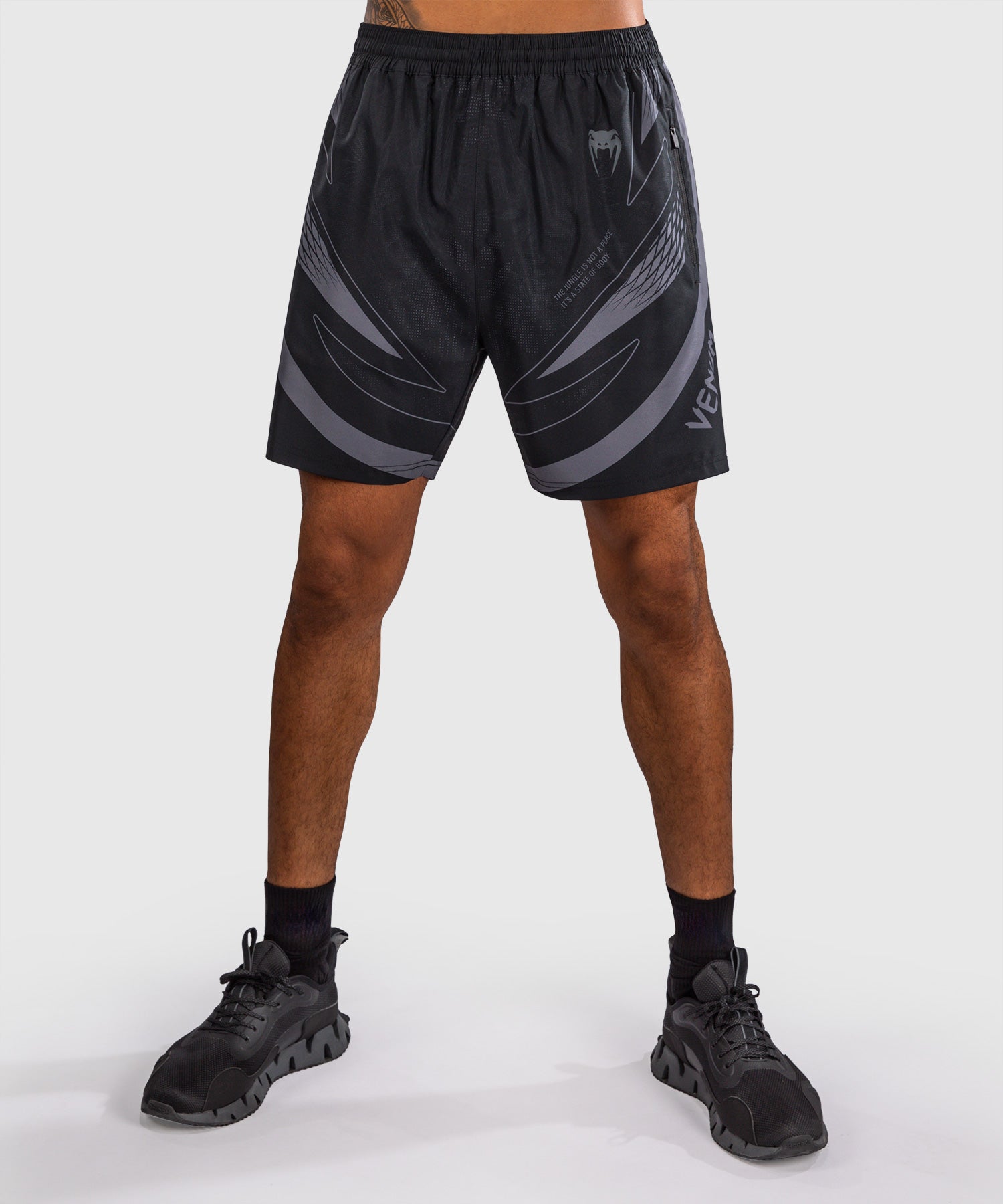 Venum Trainingsshorts Amazonia Reborn - Schwarz/Grau