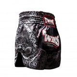 Twins Muay Thai Shorts TTBL Rangda – Schwarz/Grau