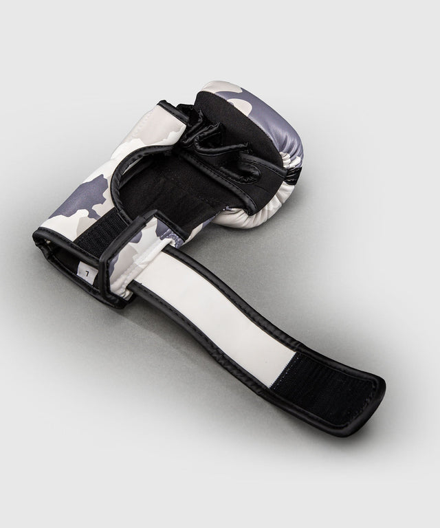 Venum MMA-Handschuhe Elite Sparring - Weiß/Grau