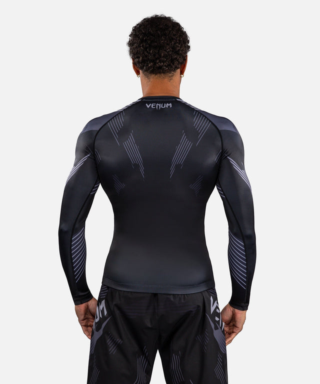 Venum Rashguard No-Gi 6.0 Lange Ärmel - Schwarz/Grau