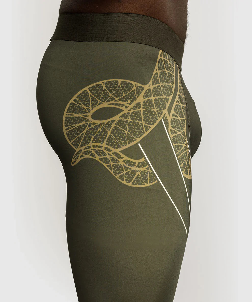 Venum Spats Serpenti – Khaki-Grün