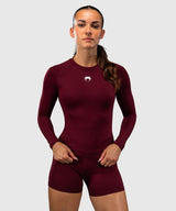 Venum Rashguard Aero XT Lange Ärmel - Pflaume