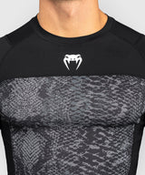 Venum Rashguard Langarm G-Fit Scales – Schwarz/Grau