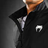 Venum Windbreaker MX Basics Ärmellos - Schwarz/Weiß